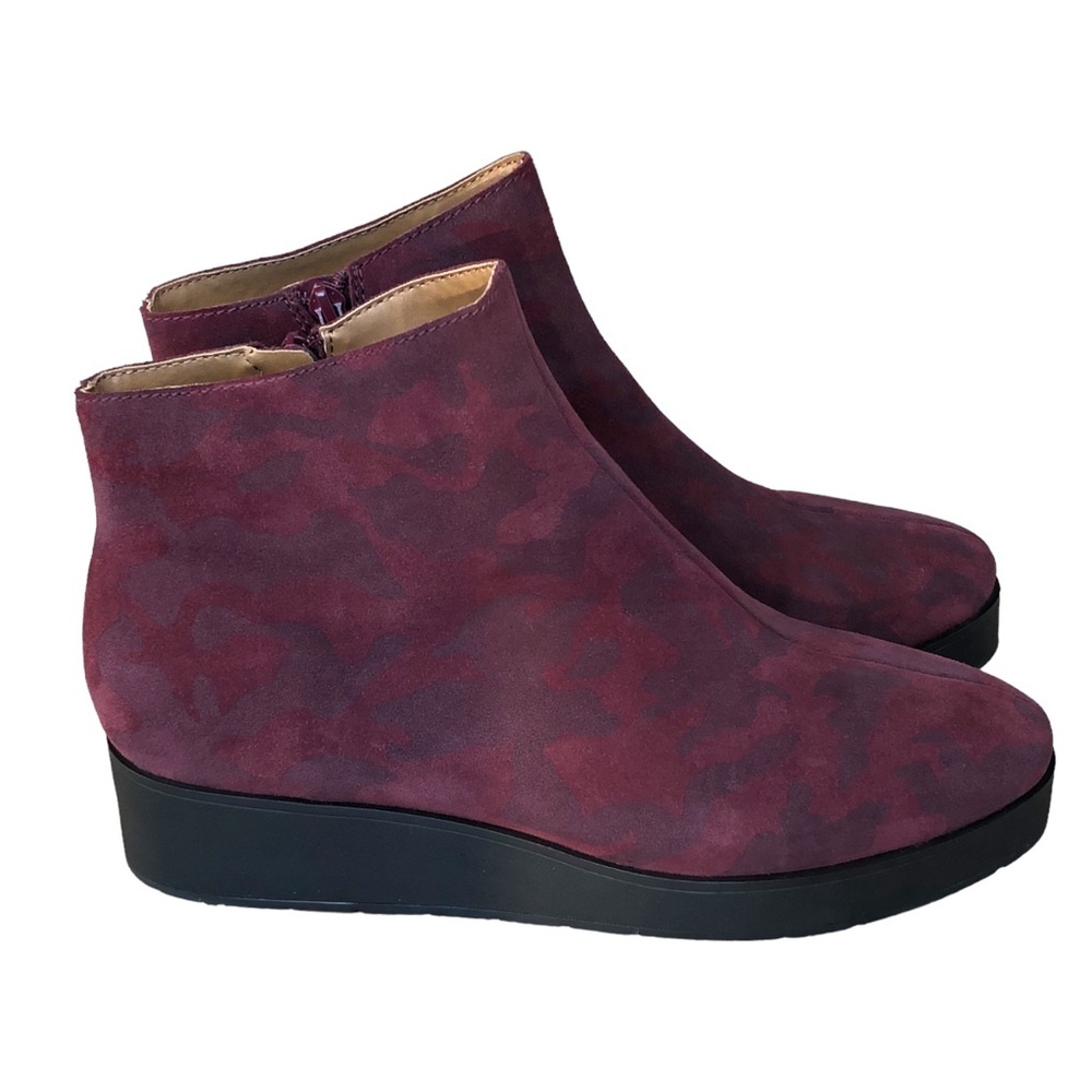 Lucky Brand Womens Karmeya Sugar Red Fashion Boots Size 9.5 M - Picture 3 of 14